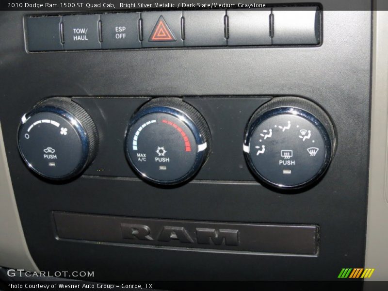 Controls of 2010 Ram 1500 ST Quad Cab