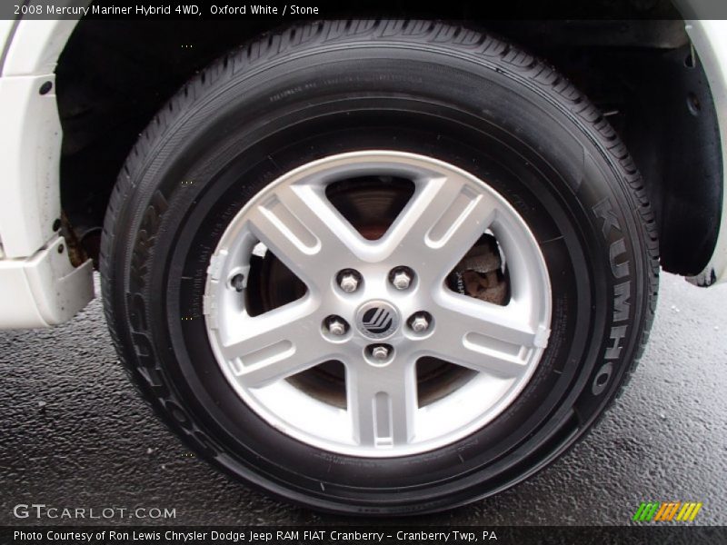  2008 Mariner Hybrid 4WD Wheel
