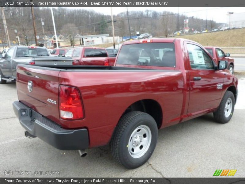  2013 1500 Tradesman Regular Cab 4x4 Deep Cherry Red Pearl