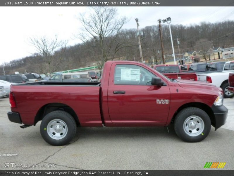  2013 1500 Tradesman Regular Cab 4x4 Deep Cherry Red Pearl