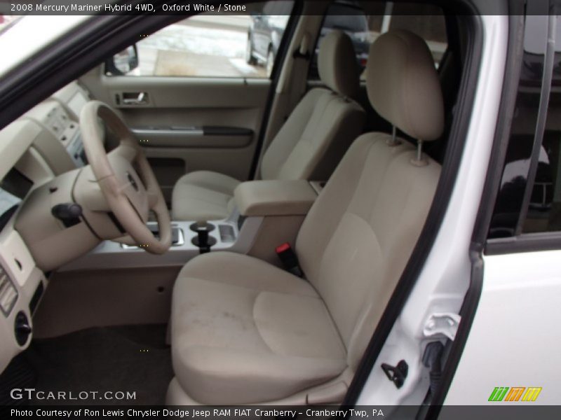 Oxford White / Stone 2008 Mercury Mariner Hybrid 4WD