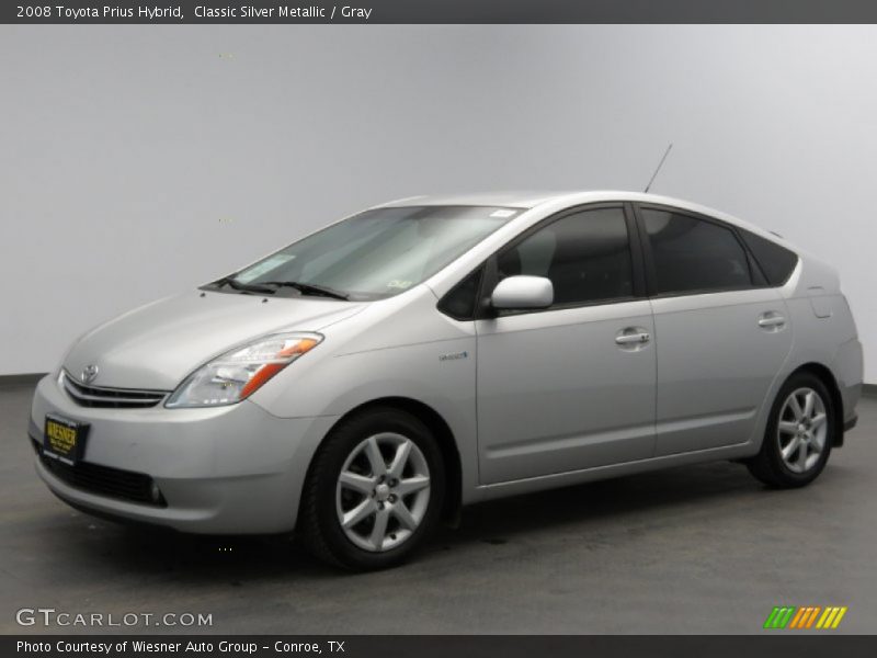 Classic Silver Metallic / Gray 2008 Toyota Prius Hybrid