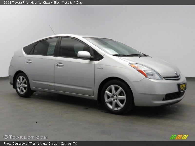 Classic Silver Metallic / Gray 2008 Toyota Prius Hybrid