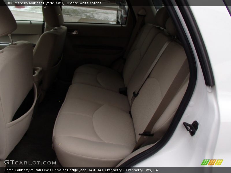 Oxford White / Stone 2008 Mercury Mariner Hybrid 4WD