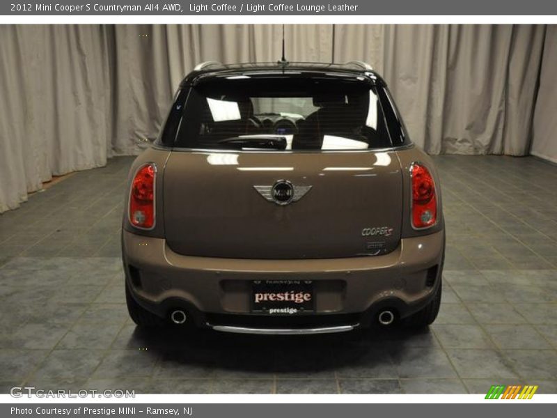 Light Coffee / Light Coffee Lounge Leather 2012 Mini Cooper S Countryman All4 AWD