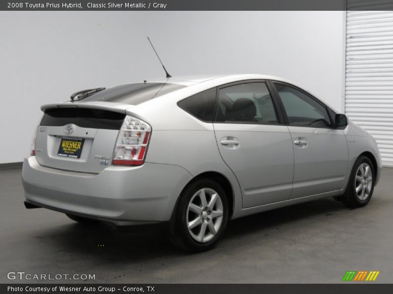 Classic Silver Metallic / Gray 2008 Toyota Prius Hybrid
