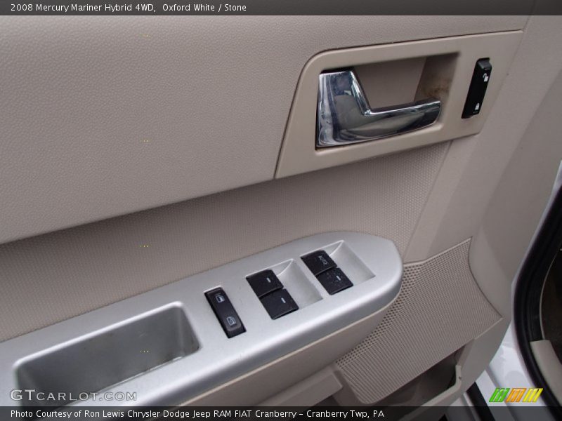 Oxford White / Stone 2008 Mercury Mariner Hybrid 4WD