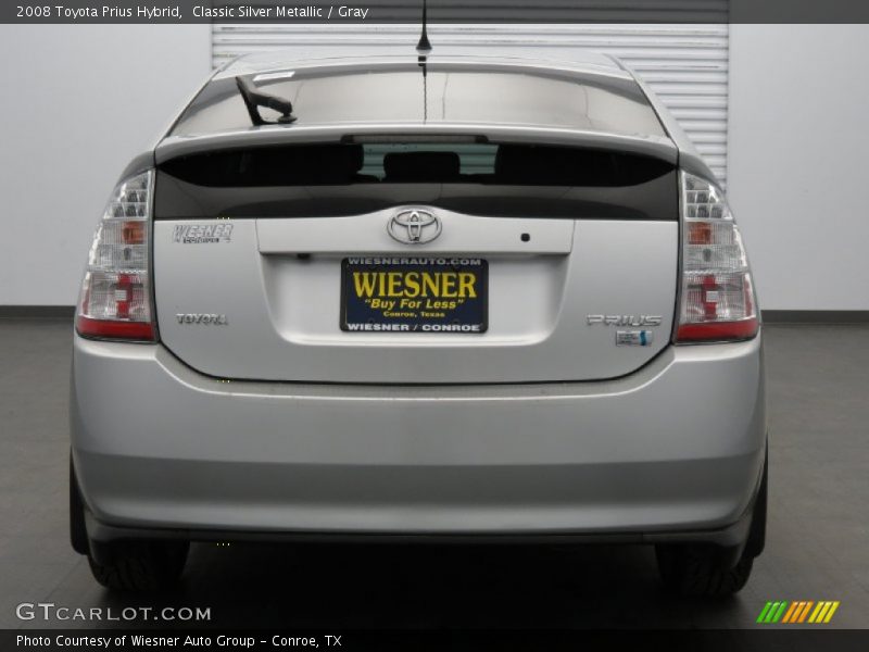 Classic Silver Metallic / Gray 2008 Toyota Prius Hybrid