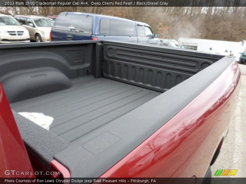 Deep Cherry Red Pearl / Black/Diesel Gray 2013 Ram 1500 Tradesman Regular Cab 4x4
