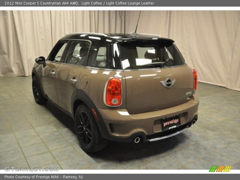 Light Coffee / Light Coffee Lounge Leather 2012 Mini Cooper S Countryman All4 AWD