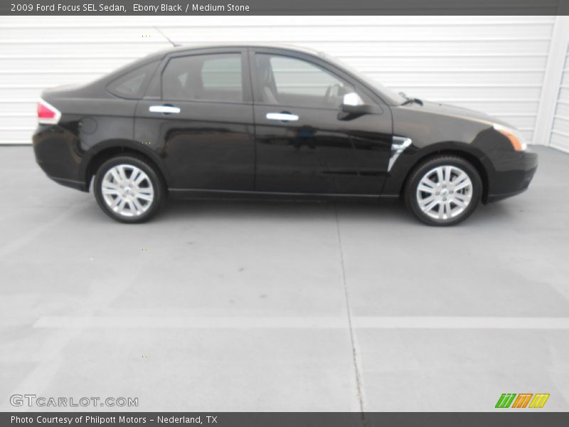  2009 Focus SEL Sedan Ebony Black