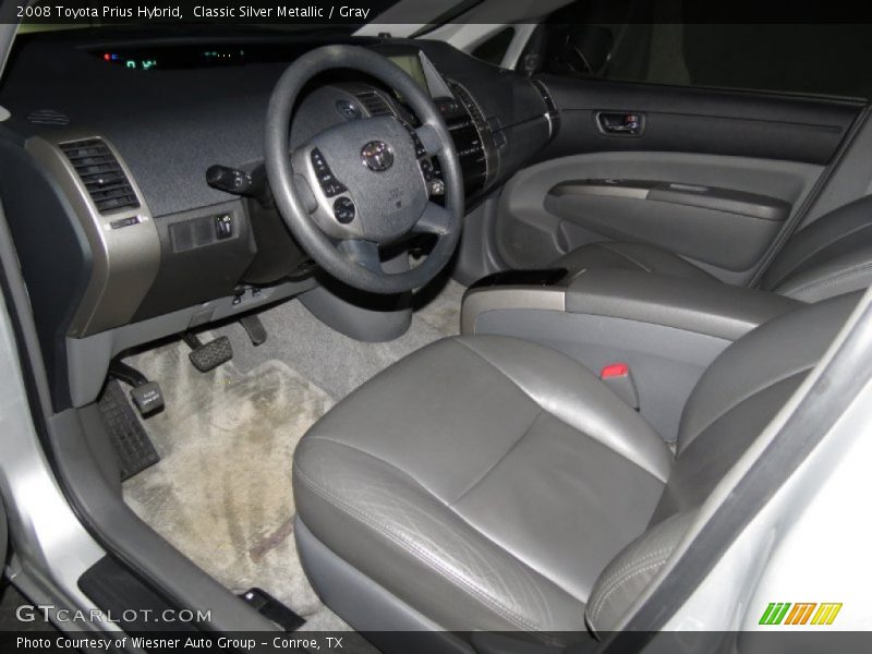 Classic Silver Metallic / Gray 2008 Toyota Prius Hybrid
