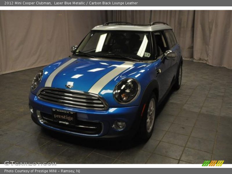 Laser Blue Metallic / Carbon Black Lounge Leather 2012 Mini Cooper Clubman