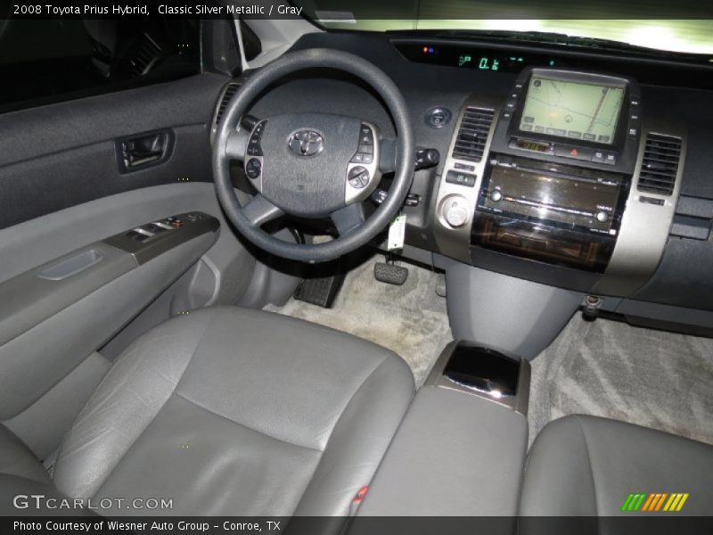 Classic Silver Metallic / Gray 2008 Toyota Prius Hybrid