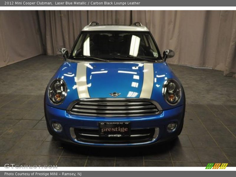 Laser Blue Metallic / Carbon Black Lounge Leather 2012 Mini Cooper Clubman