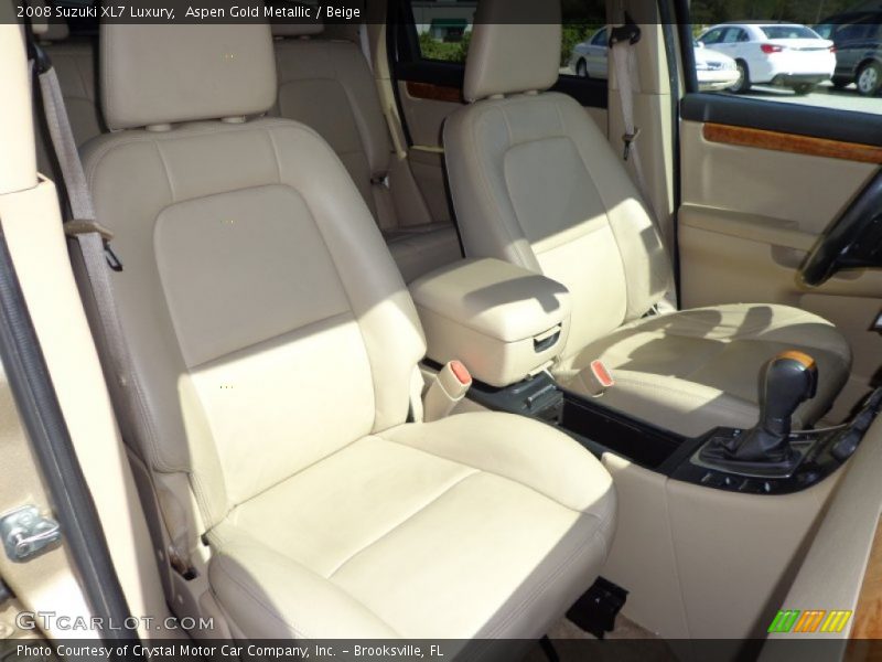 Front Seat of 2008 XL7 Luxury