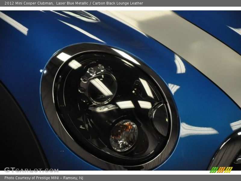 Laser Blue Metallic / Carbon Black Lounge Leather 2012 Mini Cooper Clubman