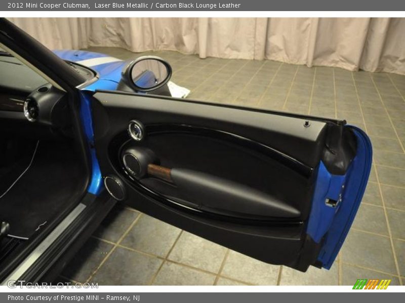 Laser Blue Metallic / Carbon Black Lounge Leather 2012 Mini Cooper Clubman