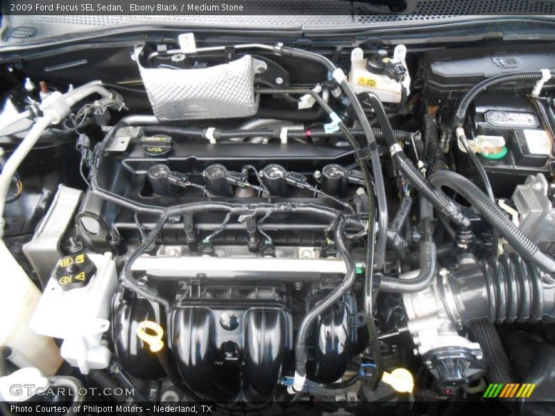  2009 Focus SEL Sedan Engine - 2.0 Liter DOHC 16-Valve Duratec 4 Cylinder
