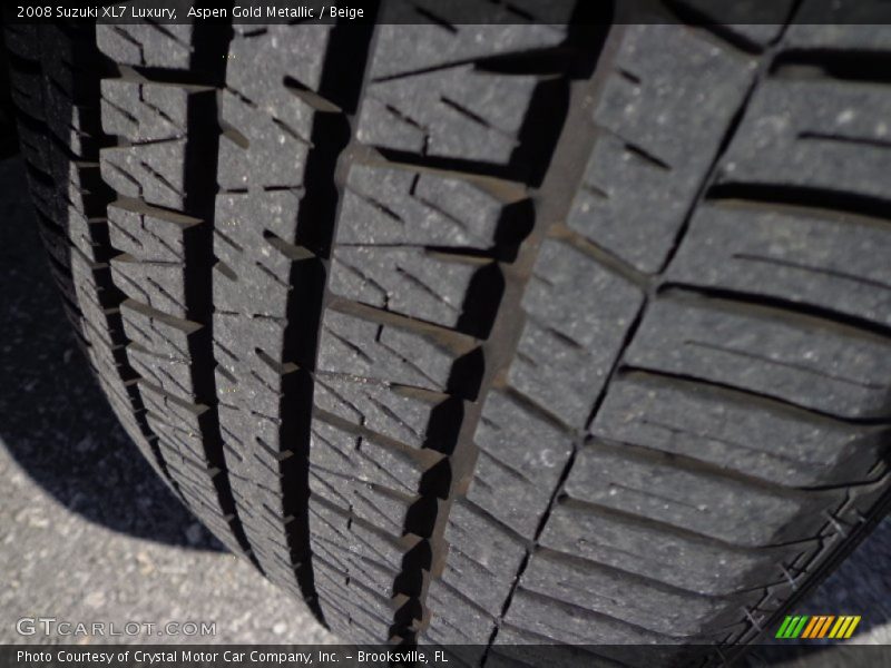 Aspen Gold Metallic / Beige 2008 Suzuki XL7 Luxury
