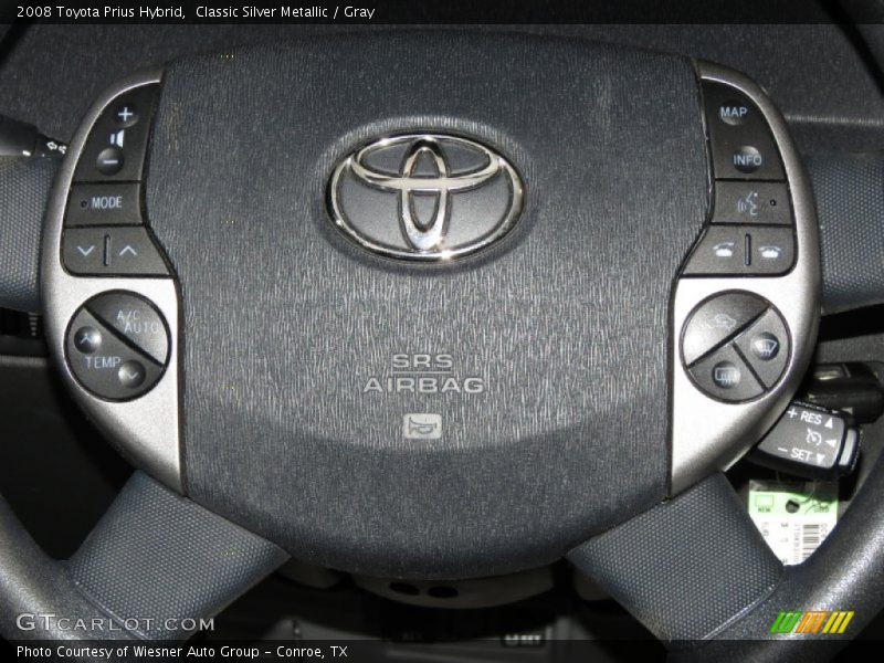 Classic Silver Metallic / Gray 2008 Toyota Prius Hybrid