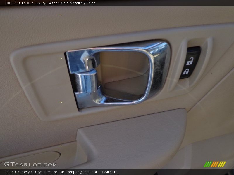 Aspen Gold Metallic / Beige 2008 Suzuki XL7 Luxury