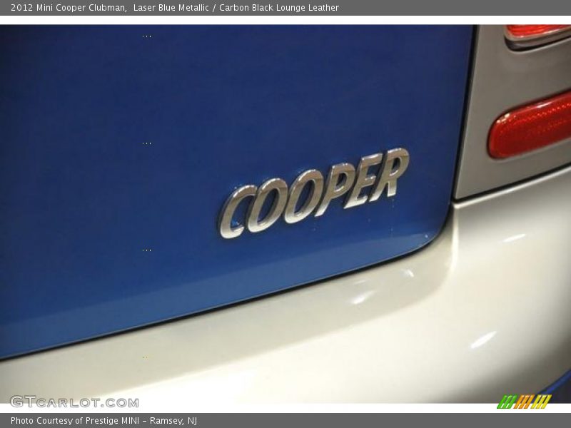 Laser Blue Metallic / Carbon Black Lounge Leather 2012 Mini Cooper Clubman