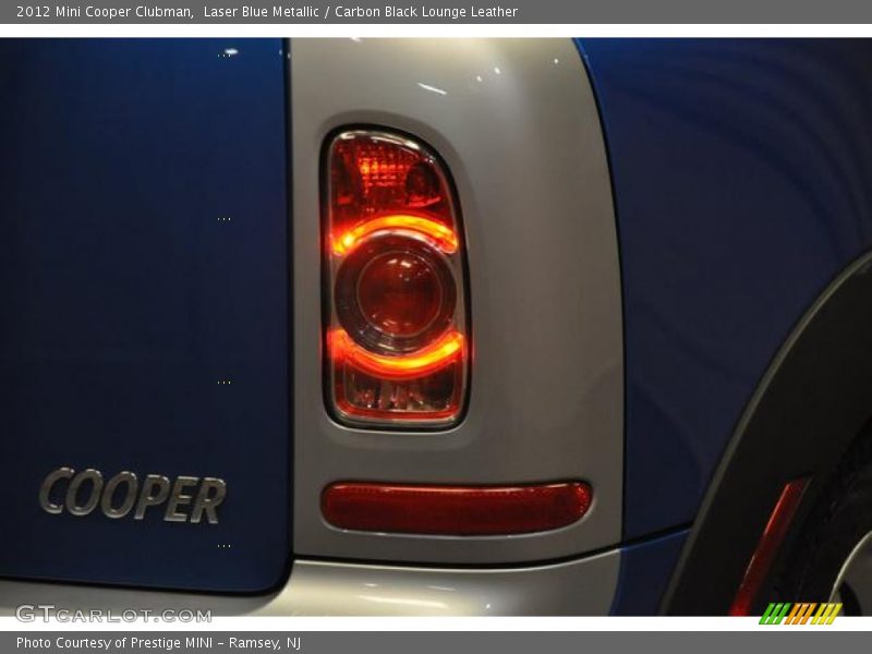 Laser Blue Metallic / Carbon Black Lounge Leather 2012 Mini Cooper Clubman
