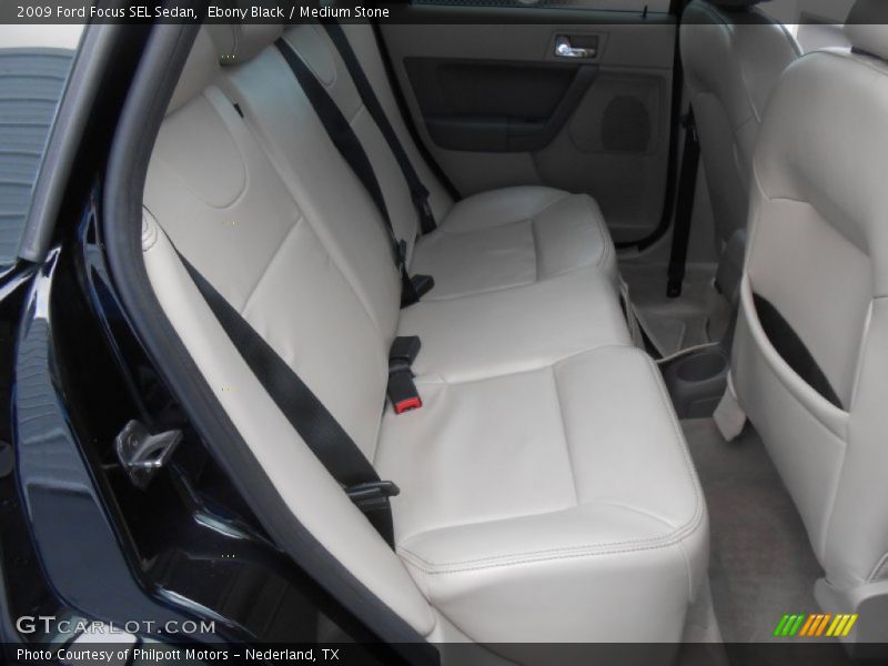 Ebony Black / Medium Stone 2009 Ford Focus SEL Sedan