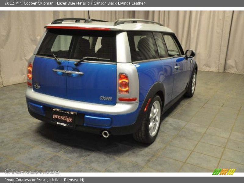 Laser Blue Metallic / Carbon Black Lounge Leather 2012 Mini Cooper Clubman