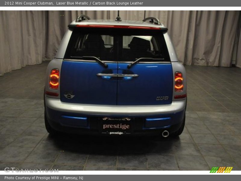 Laser Blue Metallic / Carbon Black Lounge Leather 2012 Mini Cooper Clubman