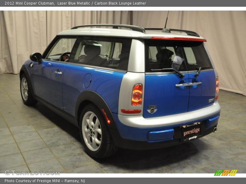 Laser Blue Metallic / Carbon Black Lounge Leather 2012 Mini Cooper Clubman