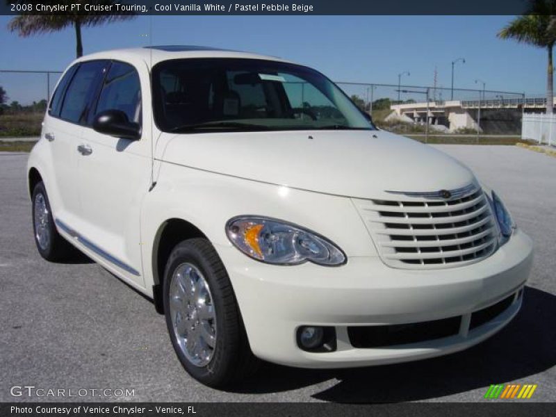 Cool Vanilla White / Pastel Pebble Beige 2008 Chrysler PT Cruiser Touring