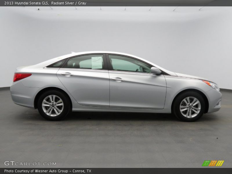 Radiant Silver / Gray 2013 Hyundai Sonata GLS