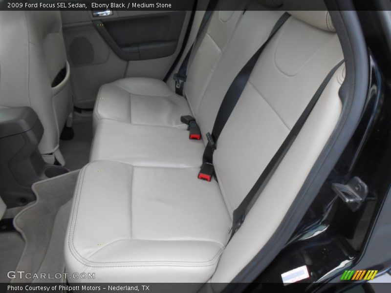 Ebony Black / Medium Stone 2009 Ford Focus SEL Sedan