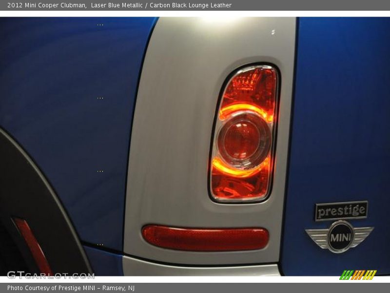 Laser Blue Metallic / Carbon Black Lounge Leather 2012 Mini Cooper Clubman