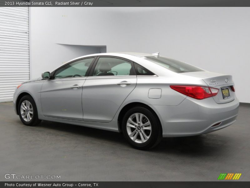 Radiant Silver / Gray 2013 Hyundai Sonata GLS