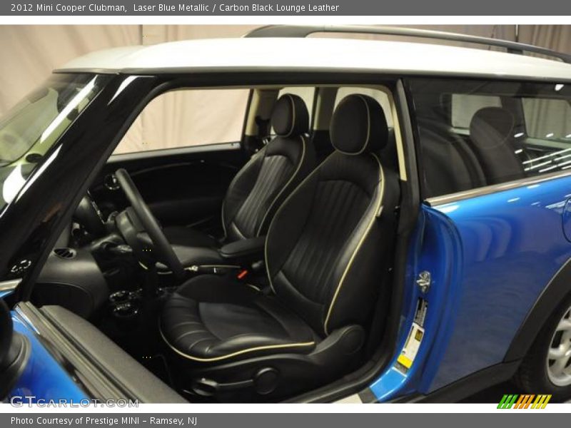 Laser Blue Metallic / Carbon Black Lounge Leather 2012 Mini Cooper Clubman