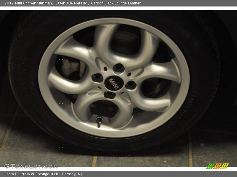 Laser Blue Metallic / Carbon Black Lounge Leather 2012 Mini Cooper Clubman
