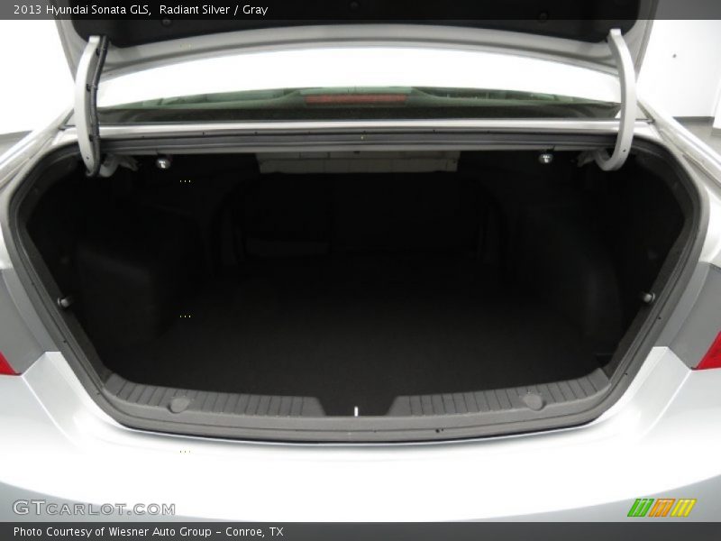 Radiant Silver / Gray 2013 Hyundai Sonata GLS