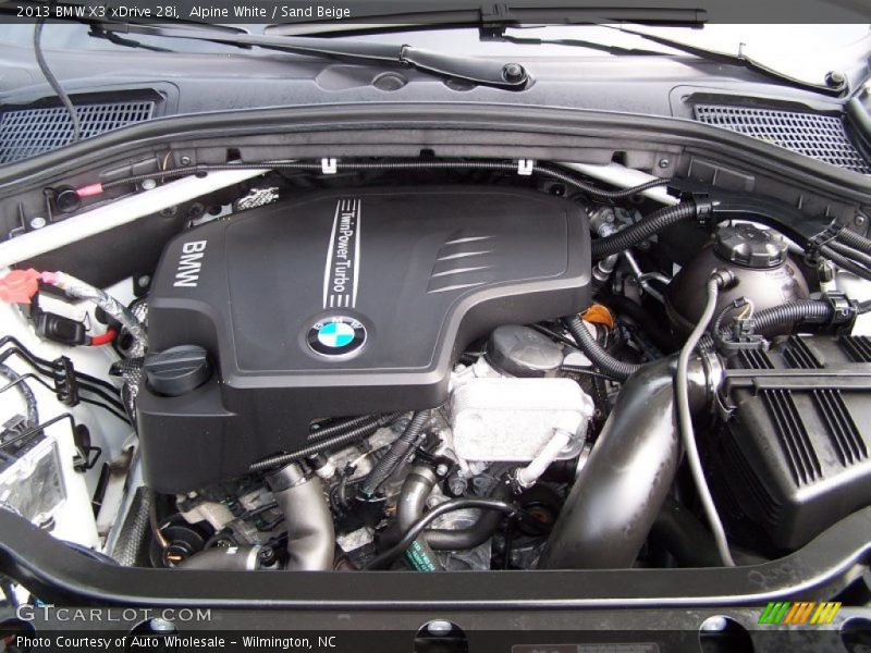 Alpine White / Sand Beige 2013 BMW X3 xDrive 28i