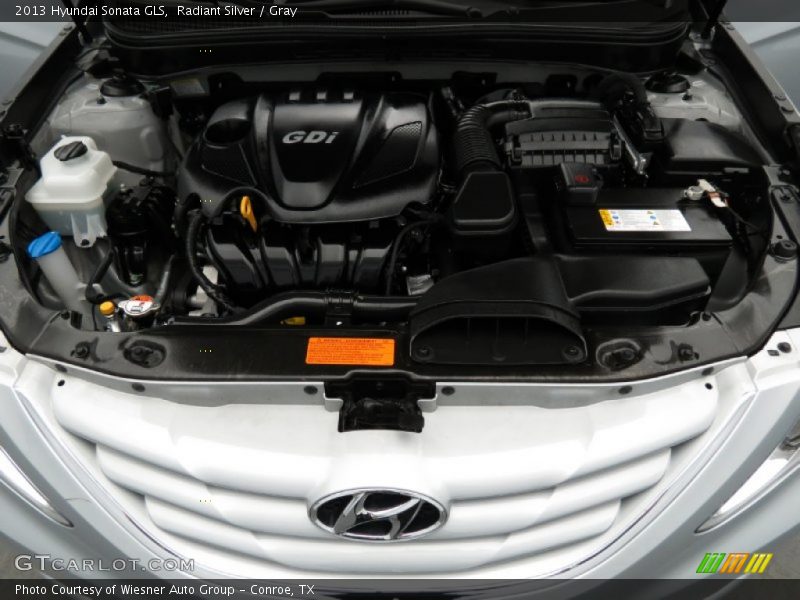 Radiant Silver / Gray 2013 Hyundai Sonata GLS