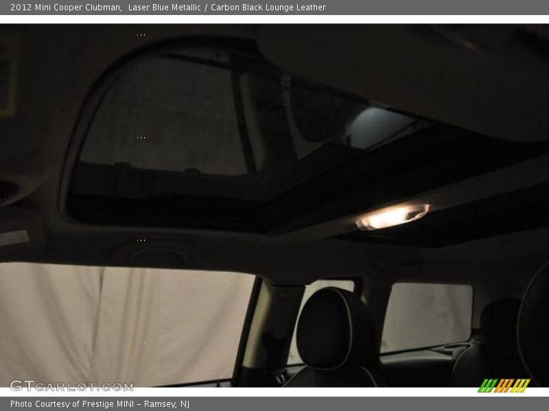 Laser Blue Metallic / Carbon Black Lounge Leather 2012 Mini Cooper Clubman