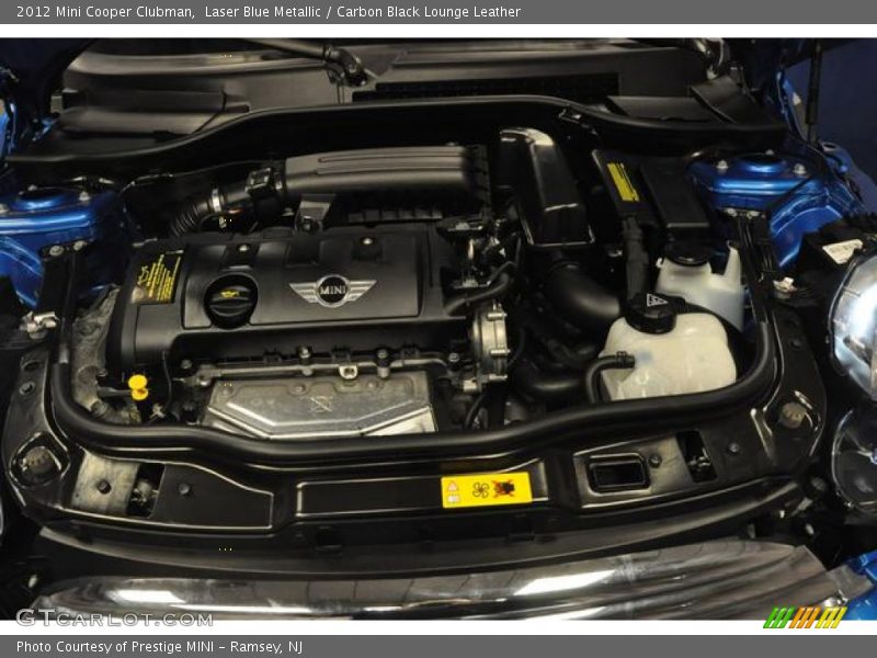 Laser Blue Metallic / Carbon Black Lounge Leather 2012 Mini Cooper Clubman