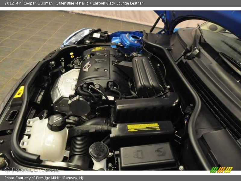 Laser Blue Metallic / Carbon Black Lounge Leather 2012 Mini Cooper Clubman