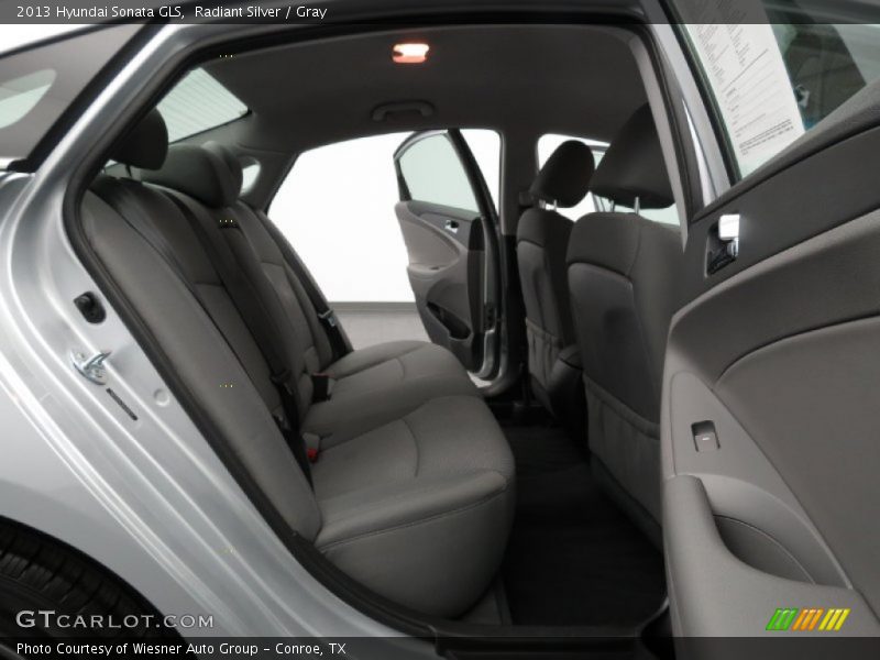 Radiant Silver / Gray 2013 Hyundai Sonata GLS