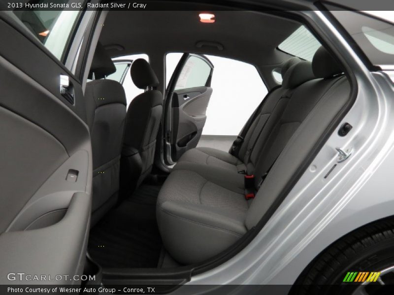 Radiant Silver / Gray 2013 Hyundai Sonata GLS