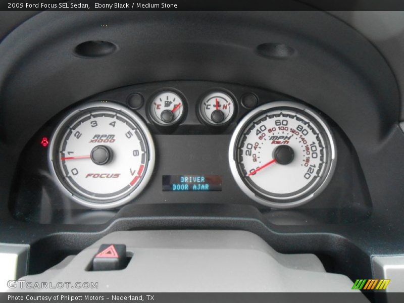  2009 Focus SEL Sedan SEL Sedan Gauges