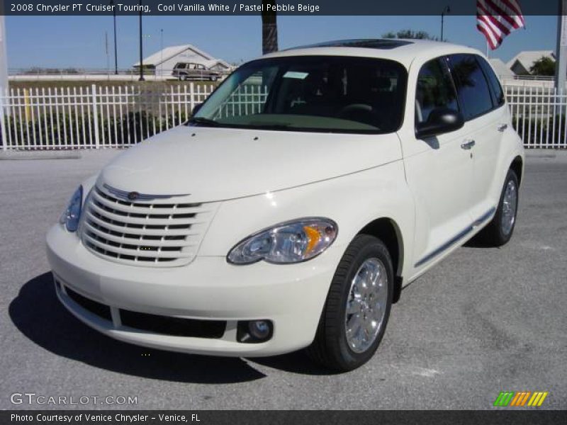 Cool Vanilla White / Pastel Pebble Beige 2008 Chrysler PT Cruiser Touring