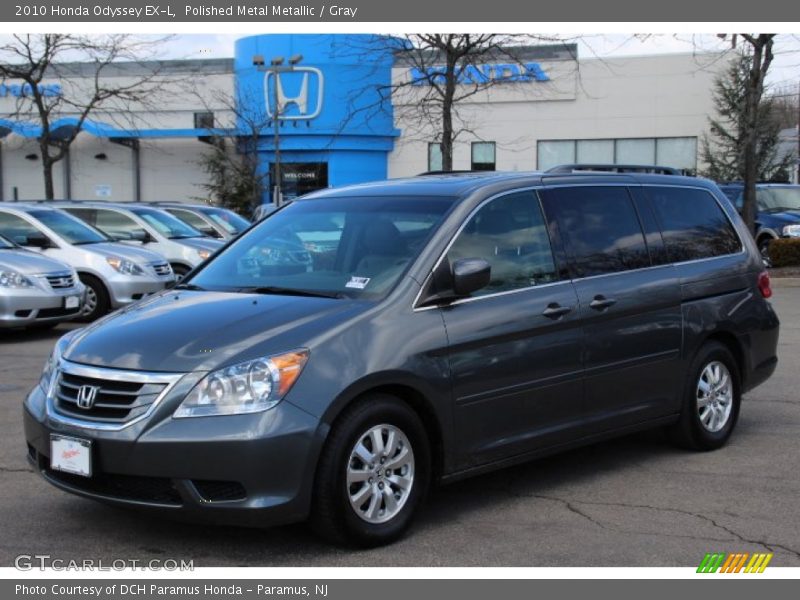 Polished Metal Metallic / Gray 2010 Honda Odyssey EX-L